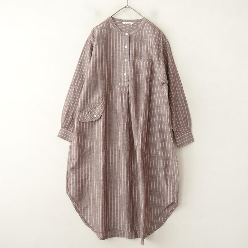 tumugu（ツムグ） 【美品/定価2.1万】ツムグ *コットンリネンポプリン