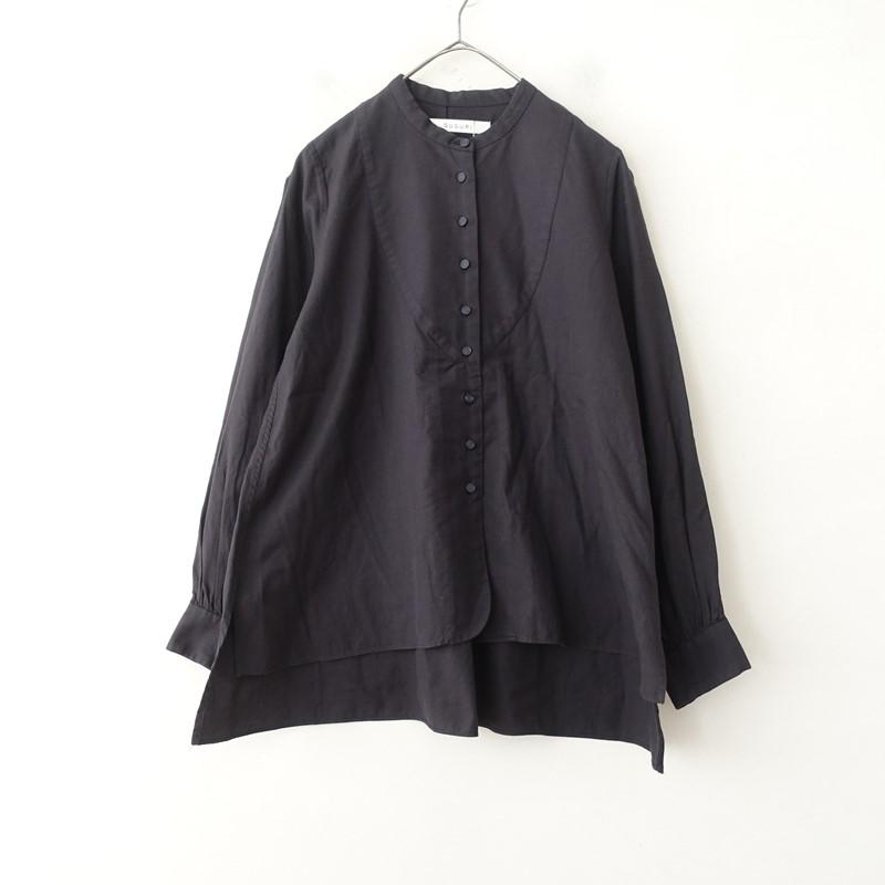 susuri 【定価3.5万】ススリ *カルマールブラウス*1ダークネイビー長袖 