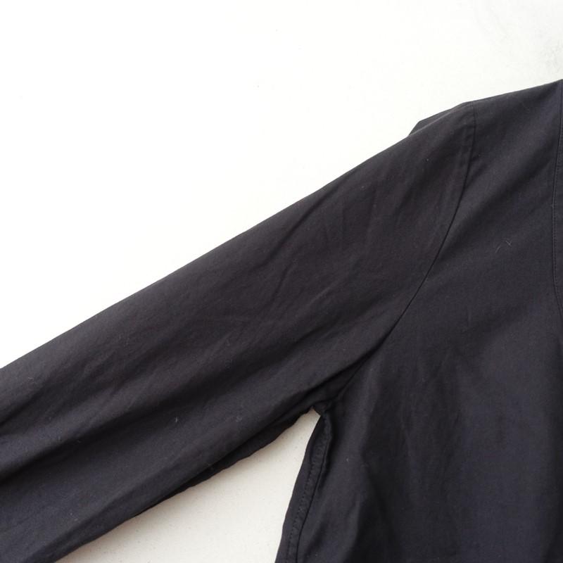 susuri 【定価3.5万】ススリ *カルマールブラウス*1ダークネイビー長袖 