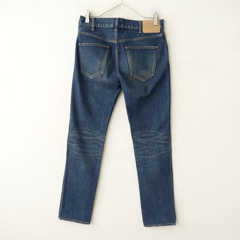 セリーヌ CELINE *ユーズド加工デニムスキニーパンツ*28ジーンズジーパンスリム(33-2601-125)【80B62】_1