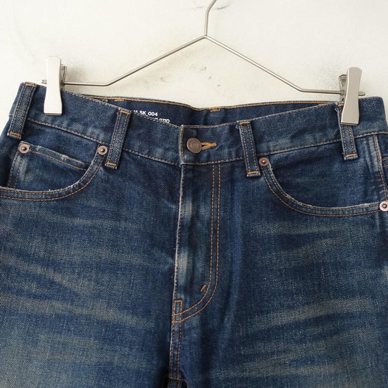 セリーヌ CELINE *ユーズド加工デニムスキニーパンツ*28ジーンズジーパンスリム(33-2601-125)【80B62】_2