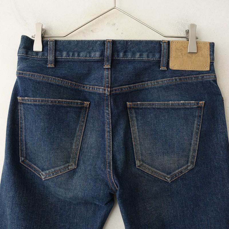 セリーヌ CELINE *ユーズド加工デニムスキニーパンツ*28ジーンズジーパンスリム(33-2601-125)【80B62】_4