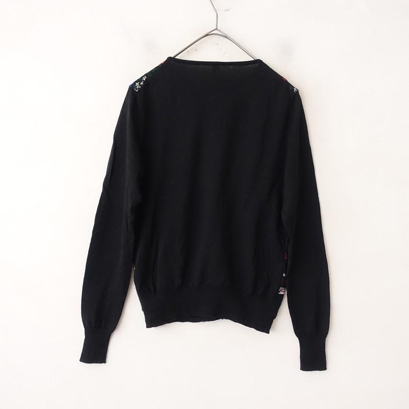 ANTIPAST（アンティパスト） *sock knit cardigan フラワージャガード