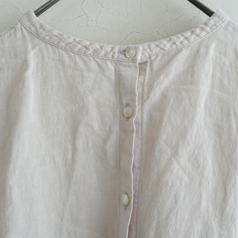 nest Robe（ネストローブ） *リネン近江晒ラッフル袖2wayブラウス*F 