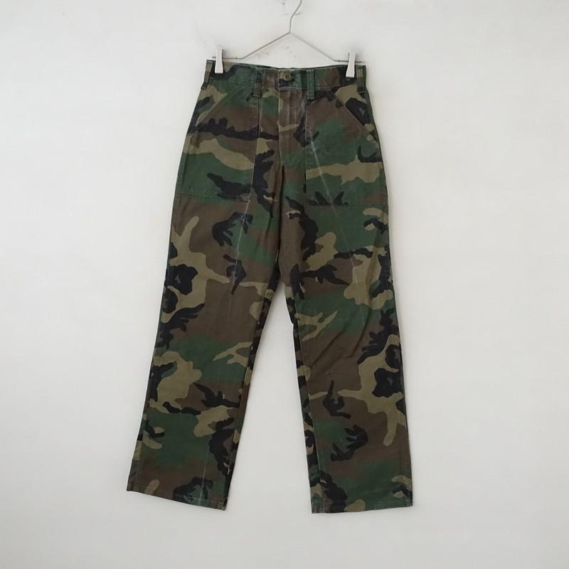 GUNG HO（ガンホー） *コットンツイルカモフラージュベイカーパンツ*29