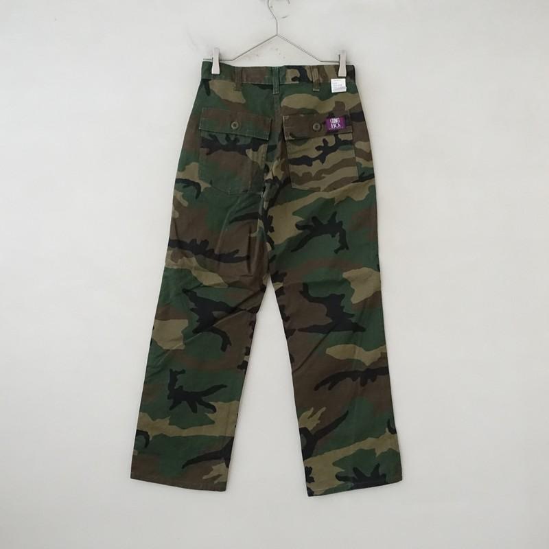 GUNG HO（ガンホー） *コットンツイルカモフラージュベイカーパンツ*29