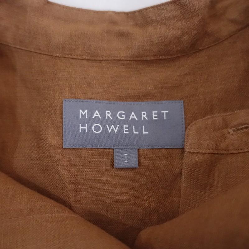 MARGARET HOWELL（マーガレットハウエル） *ハイウエイトリネンシャツ