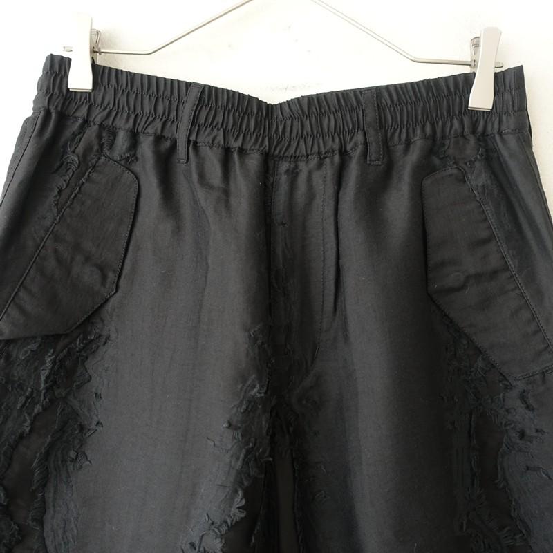 2025/定価5.5万】ターク TAAKK *カットジャガードパラシュートパンツ*2
