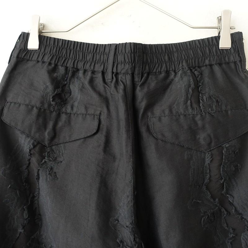 2025/定価5.5万】ターク TAAKK *カットジャガードパラシュートパンツ*2