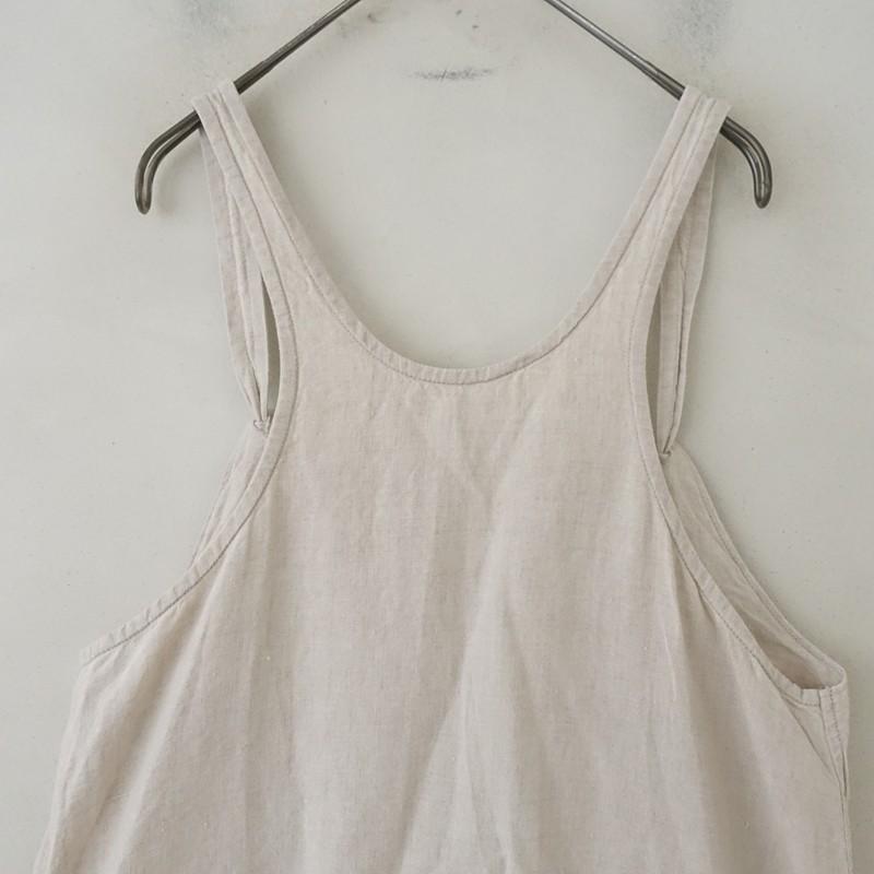 【新品】wえ24 a⁺koloni アラクリティコロニー サロペットパンツ　F a+koloni アラクリティーコロニー *リネンサロペット*Fオーバーオール