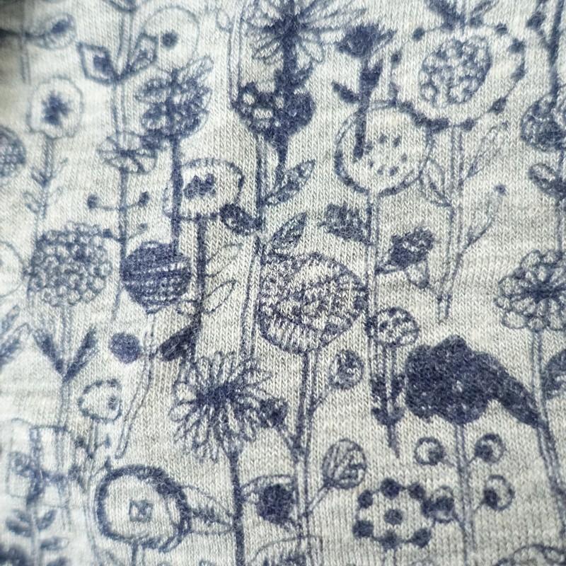 【美品】ミナペルホネン　letter of flower ワンピース mina perhonen（ミナペルホネン） *letter of flower プリントニット