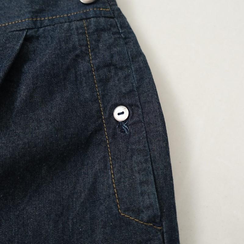 定価2.4万】パラスパレス Pal'las Palace *ムラ糸ダンガリータック