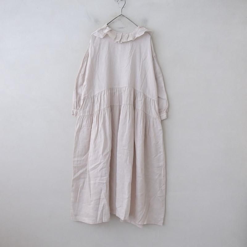 nest Robe（ネストローブ） *リネンサフィランワンピース*Fライト