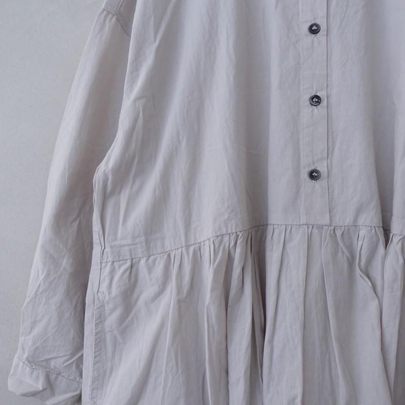Yarmo（ヤーモ） 【定価3.6万】ヤーモ *ギャザーチュニック*シャツ