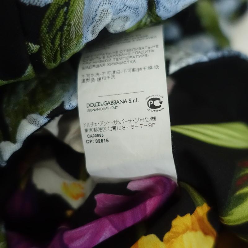 ドルチェ&ガッバーナ D&G *フラワーふくれジャガードノースリーブ