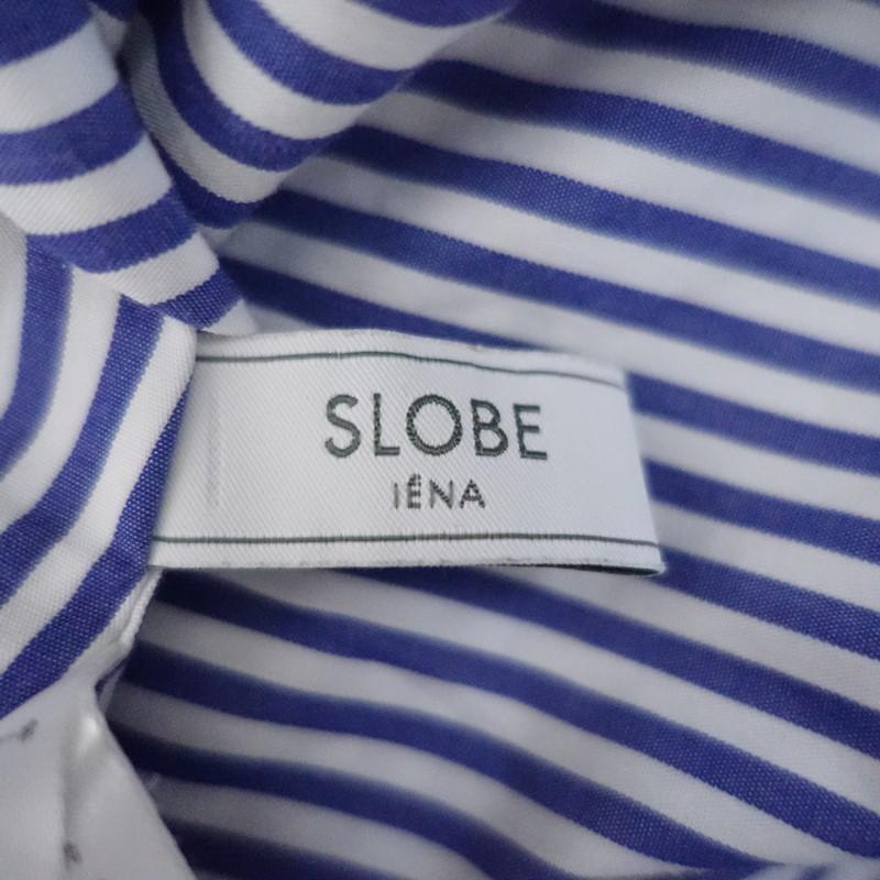 最終値下　SLOBE IENA タイプライターギャザーチュニックブラウス SLOBE IENA - SLOBE IENA タイプライターギャザーチュニックブラウスの