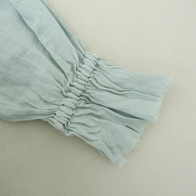 nest Robe（ネストローブ） *レースカラー2wayスモックワンピース*F