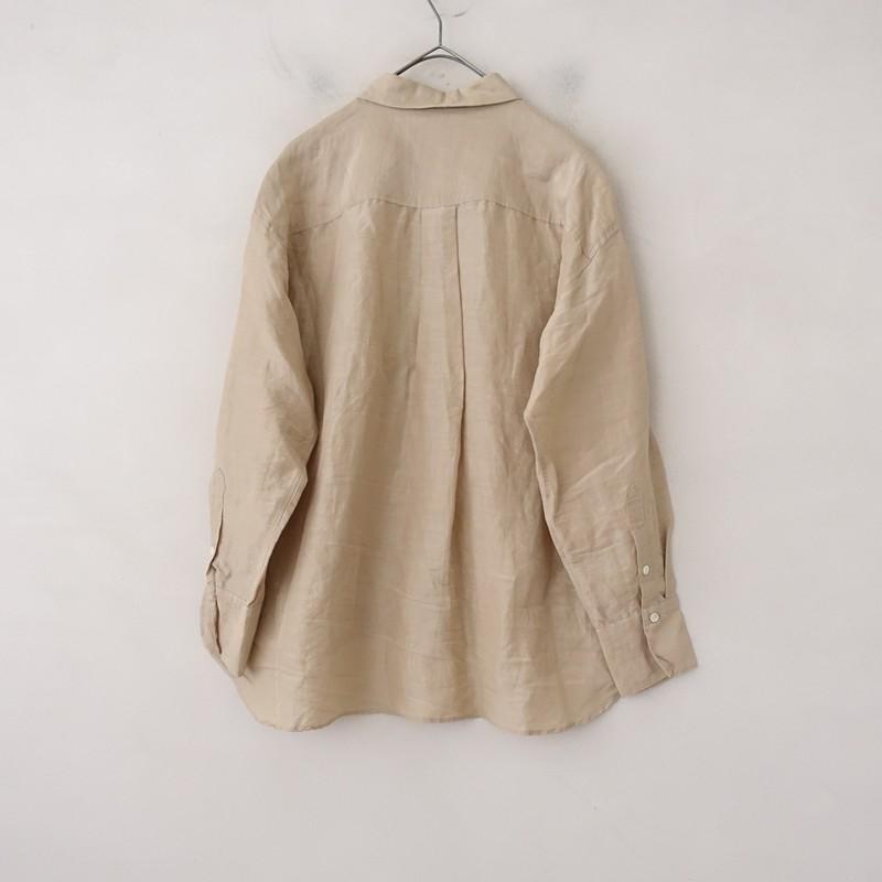IENA（イエナ） 【定価1.6万】イエナ *ラミーリヨセルスリットシャツ 