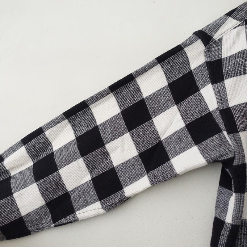 アベイシングエイプ A BATHING APE *コットンワッフルブロックチェック