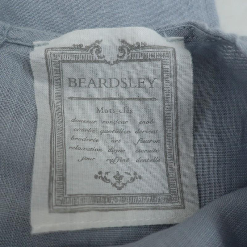 Gauze#（ガーゼ） 【定価2.5万】ビアズリー BEARDSLEY *製品染めリネン 