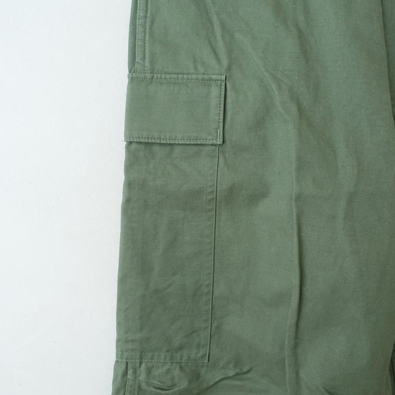 AURALEE（オーラリー） *WASHED FINX ツイルフィールドパンツ*0カーゴ