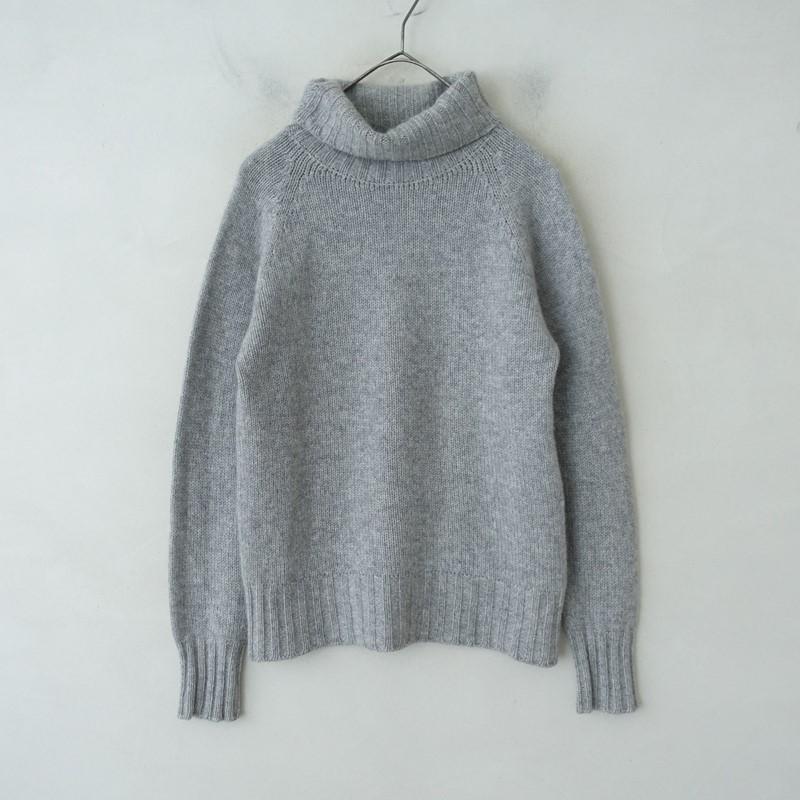 n100（エヌワンハンドレッド） *カシミヤニットタートルネックプル 