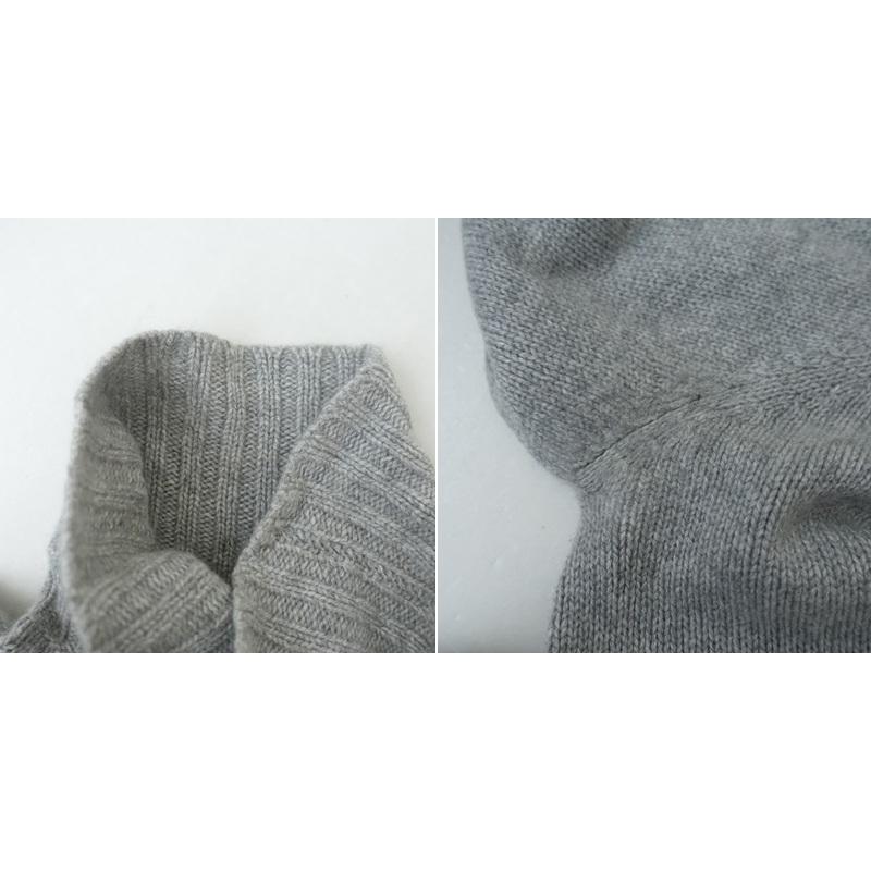 n100（エヌワンハンドレッド） *カシミヤニットタートルネックプル 