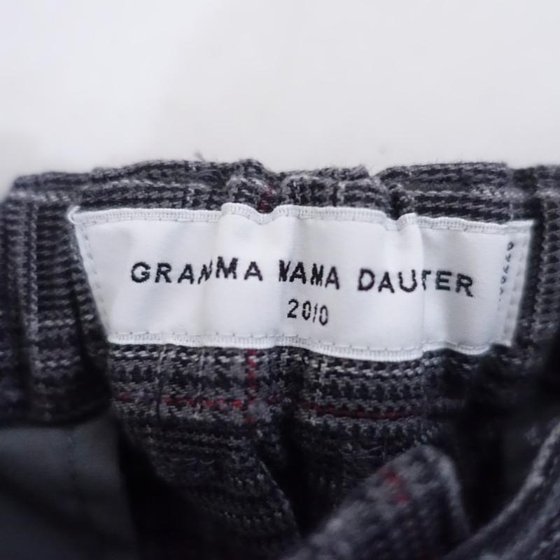 GRANDMA MAMA DAUGHTER（グランマママドーター） *コットンチェック