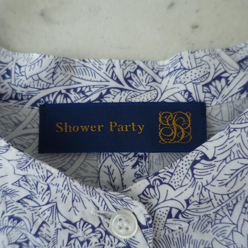 美品】シャワーパーティー Shower Party *LIBERTYプリントシャツ