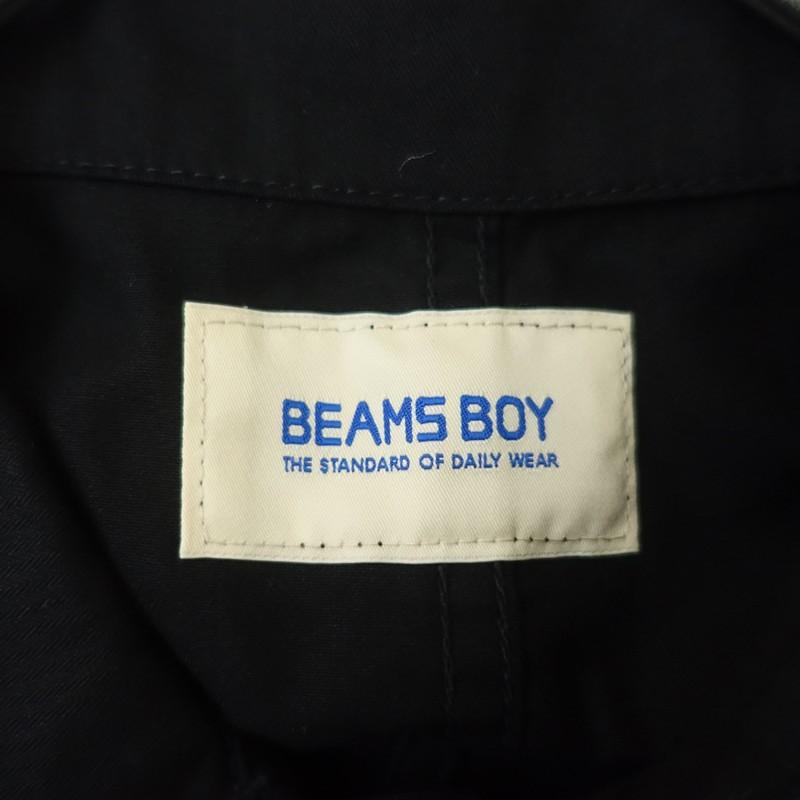 【未使用/2026/SS/定価2.2万】ビームスボーイ BEAMS BOY *ギミックオールインワン*1つなぎ黒ブラック(33-2603-601)【02D62】
