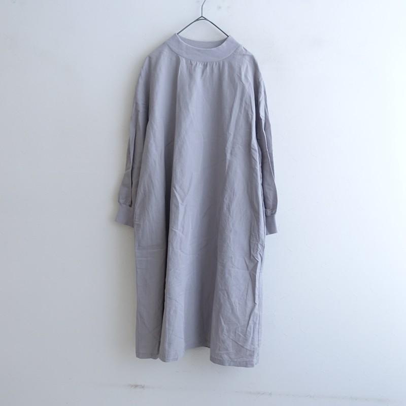 中川政七商店 【定価1.9万】中川政七商店 *綿麻ハイネックワンピース 