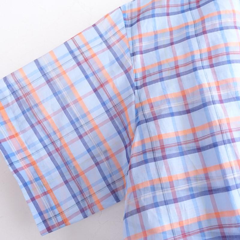 BLAMINK 【定価9.3万】ブラミンク *SUMMER オーガンジーチェックシャツ