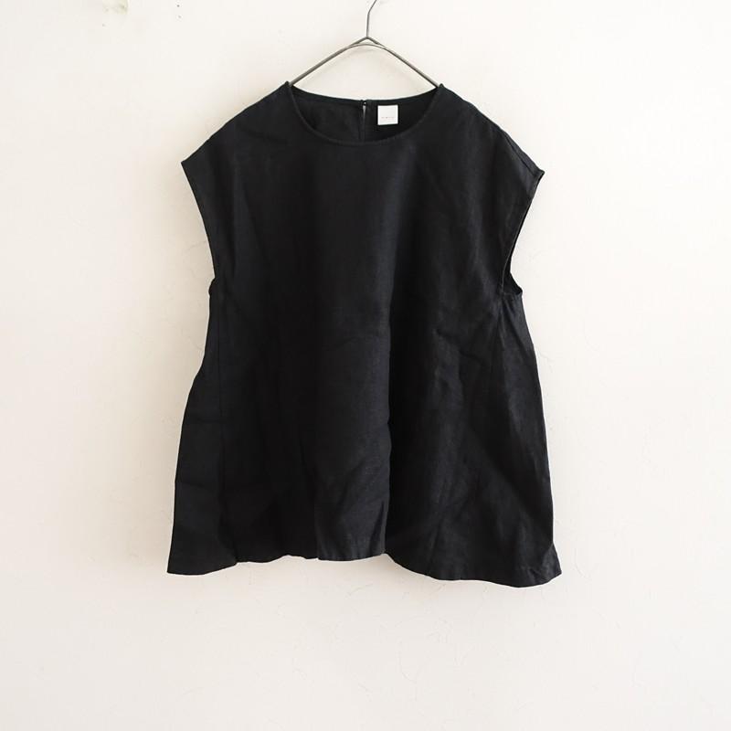かぐれ 【定価1.3万】かぐれ kagure *リネンフレアブラウス*F黒