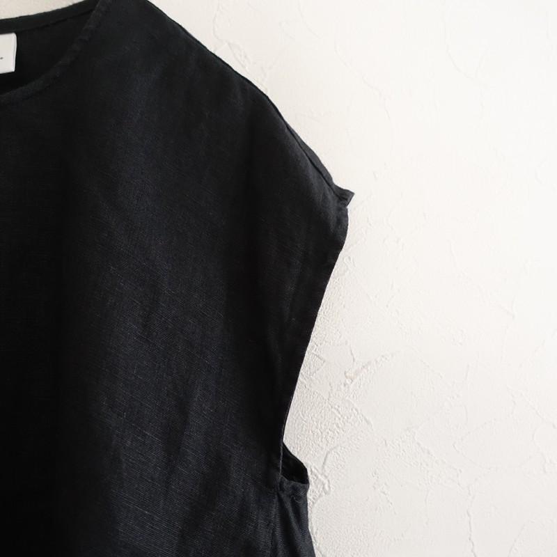 かぐれ 【定価1.3万】かぐれ kagure *リネンフレアブラウス*F黒