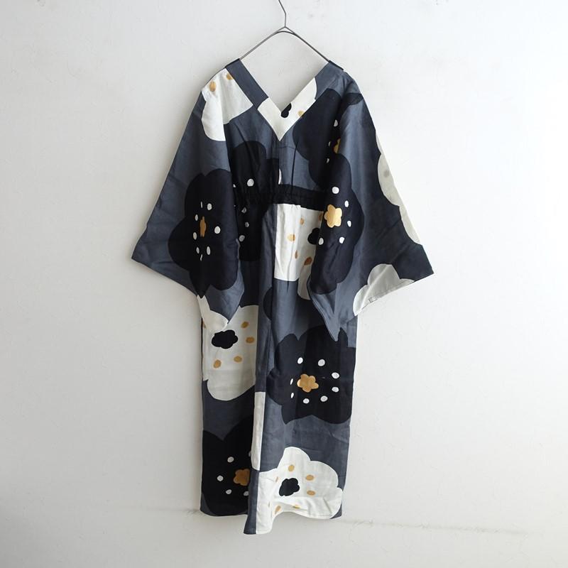 SOU・SOU ワンピース 浴衣みたて（S） 未使用/定価2.1万】ソウソウ SOU *麻 ゆかたみたて*S浴衣風ワンピース