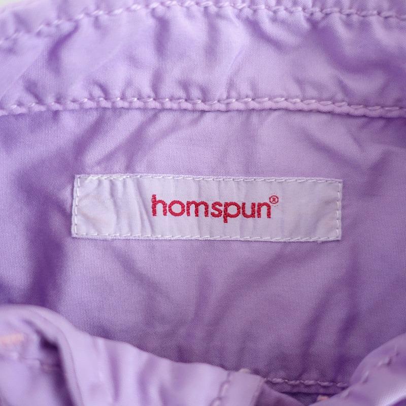 homspun（ホームスパン） 【染】ホームスパン *コットンスタンドカラー 