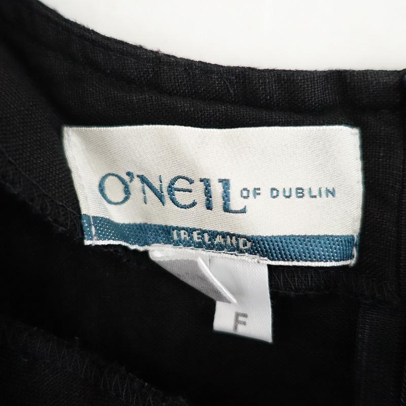 染】オニールオブダブリン O'NEIL OF DUBLIN *リネンギャザー切替