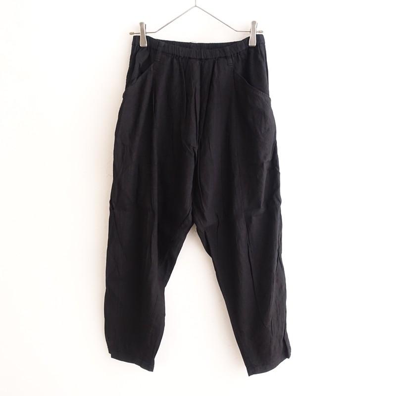 pas de calais（パドカレ） 【染】パドカレ *リネン混タックテーパード