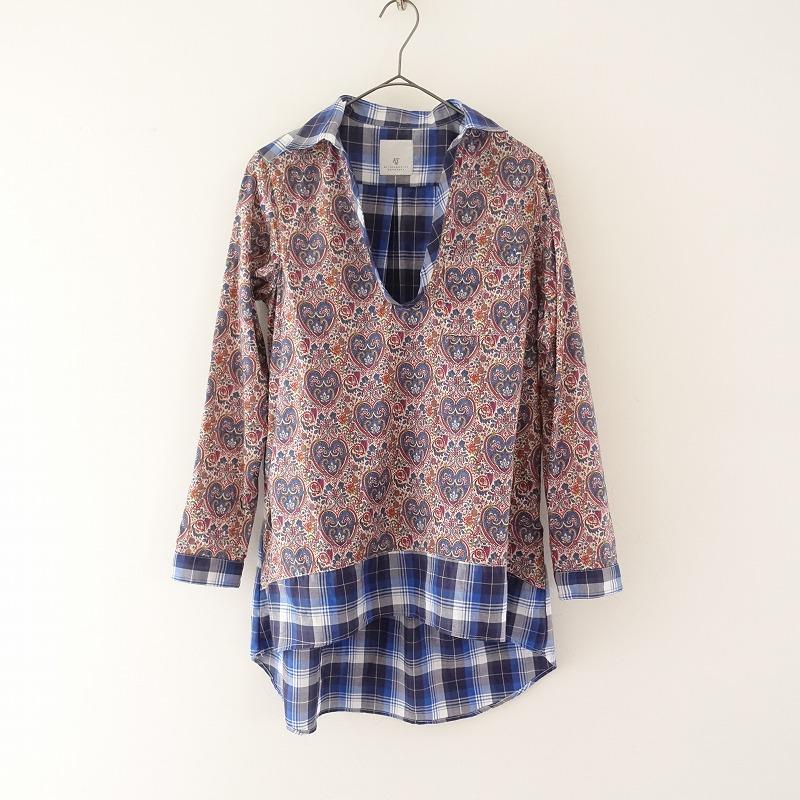 美品】 アフタヌーンティー ワードローブ AfternoonTea wardrobe 総柄 