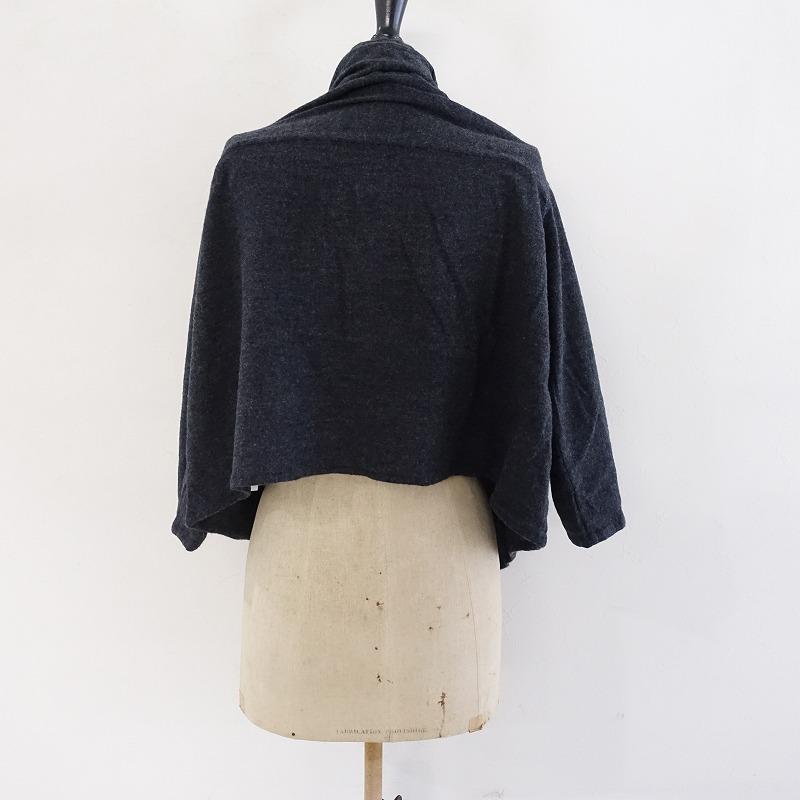TOUJOURS トゥジュー *ウールカシミヤ羽織り*Fボレロ薄手ショート 