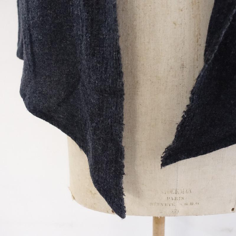 TOUJOURS トゥジュー *ウールカシミヤ羽織り*Fボレロ薄手ショート 