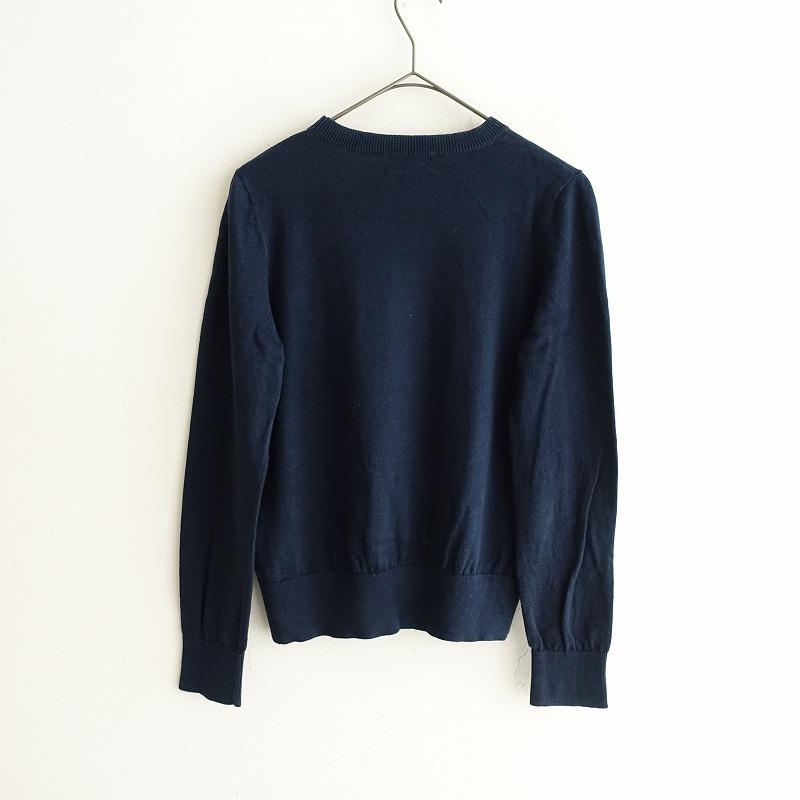 APC アーペーセー *コットン混ニットプルオーバー*薄手セーター長袖 