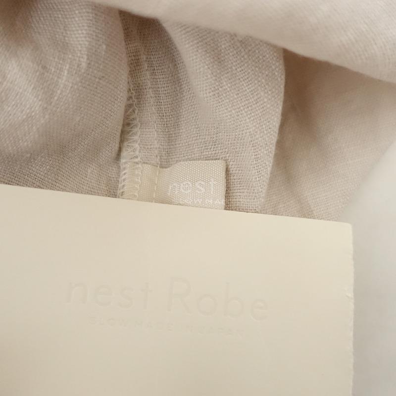 nest Robe 【定価1.7万】ネストローブ *リトアニアリネン2WAY nest Robe 【定価1.7万】ネストローブ *リトアニアリネン2WAY