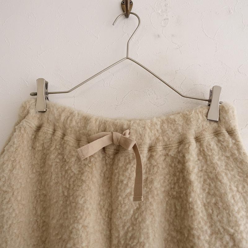 ネストローブ　パンツ　フリーサイズ 2024/定価2.8万】ネストローブ nest Robe コットンリネンサテンタック