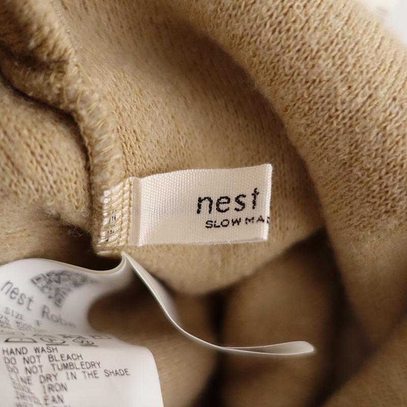 ネストローブ　パンツ　フリーサイズ nest Robe（ネストローブ） 【定価2.6万】ネストローブ *リネンデニム