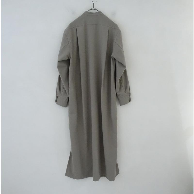 BLAMINK //【定価10.4万】ブラミンク *ウールフランネルスタンドロング  