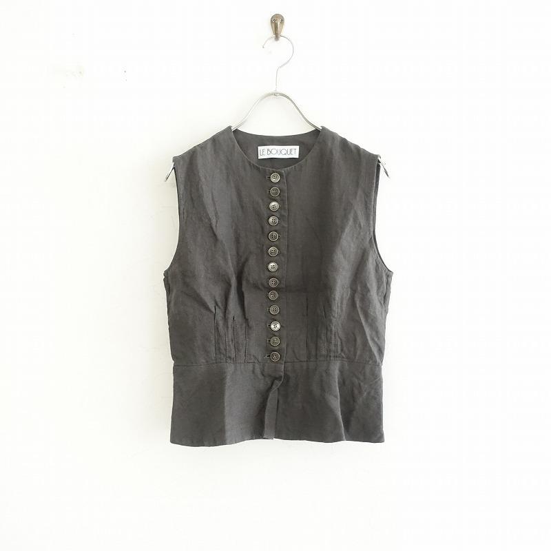 定価3.9万】ルブーケ LE BOUQUET *リネンツイルペプラム