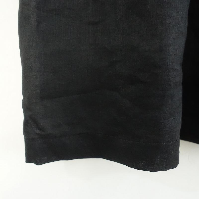 Tabrik タブリク *シャーリング刺繍ワンピース*ノースリーブ麻