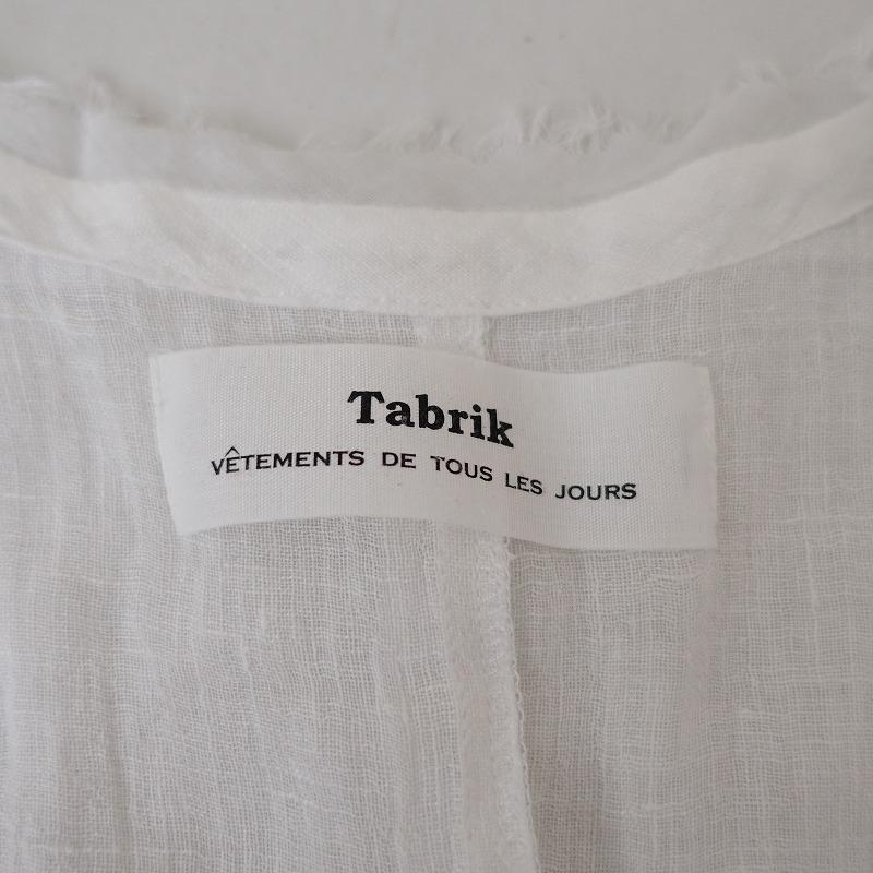 Tabrik タブリク *リネンノースリーブワンピース*ジャンパースカート 