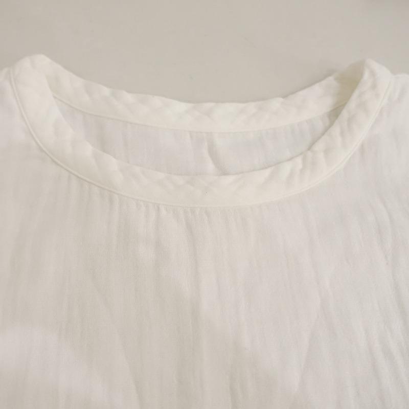 定価1万】アオダイカンヤマ AO daikanyama *ガーゼプルオーバー*S半袖 